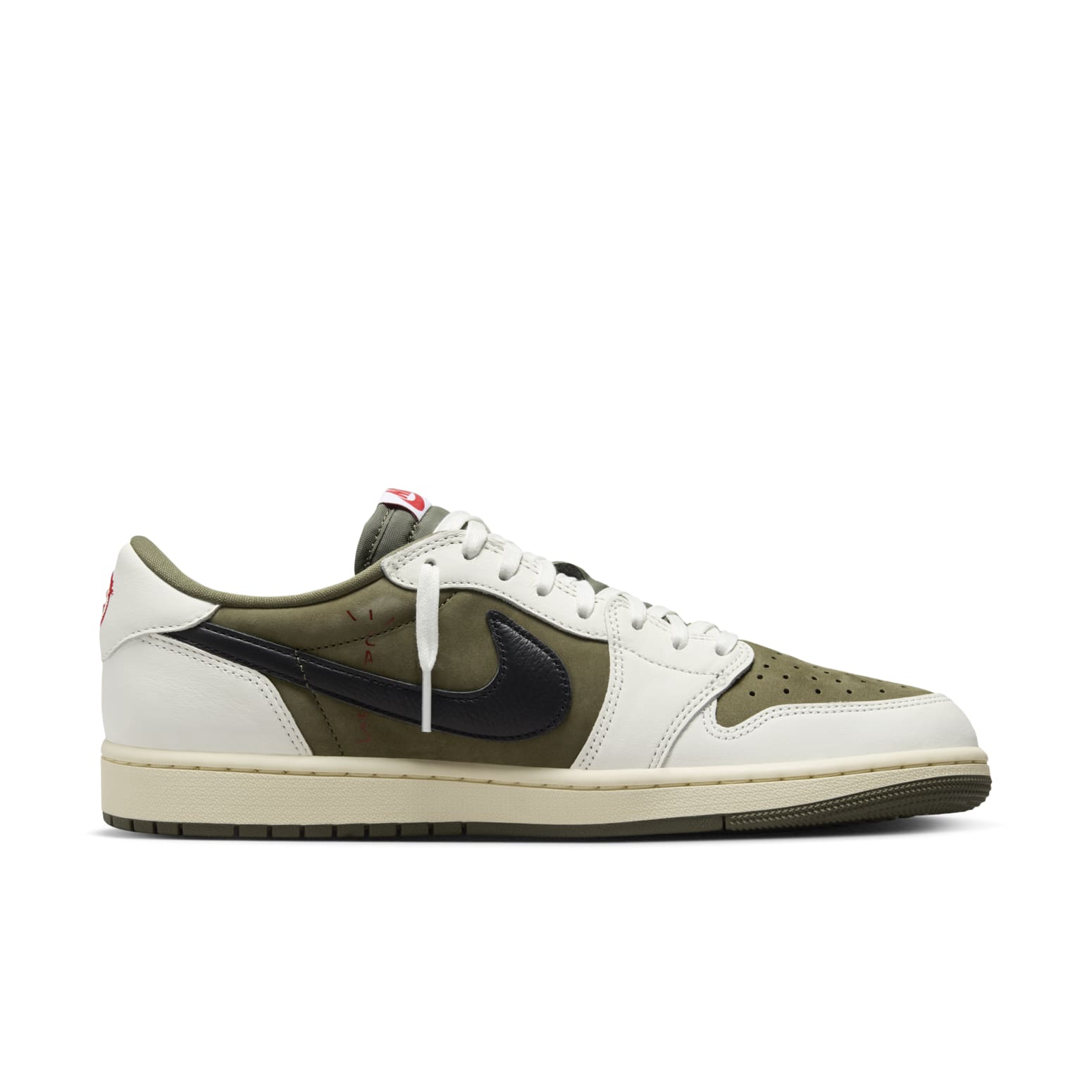 Air Jordan 1 Retro Low OG SP X Travis Scott ‘Medium Olive’