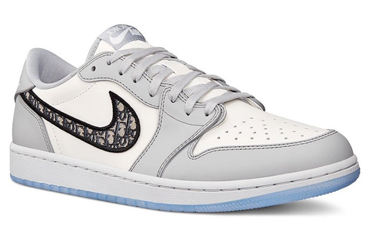 Air Jordan 1 Low X Dior ‘White Grey’