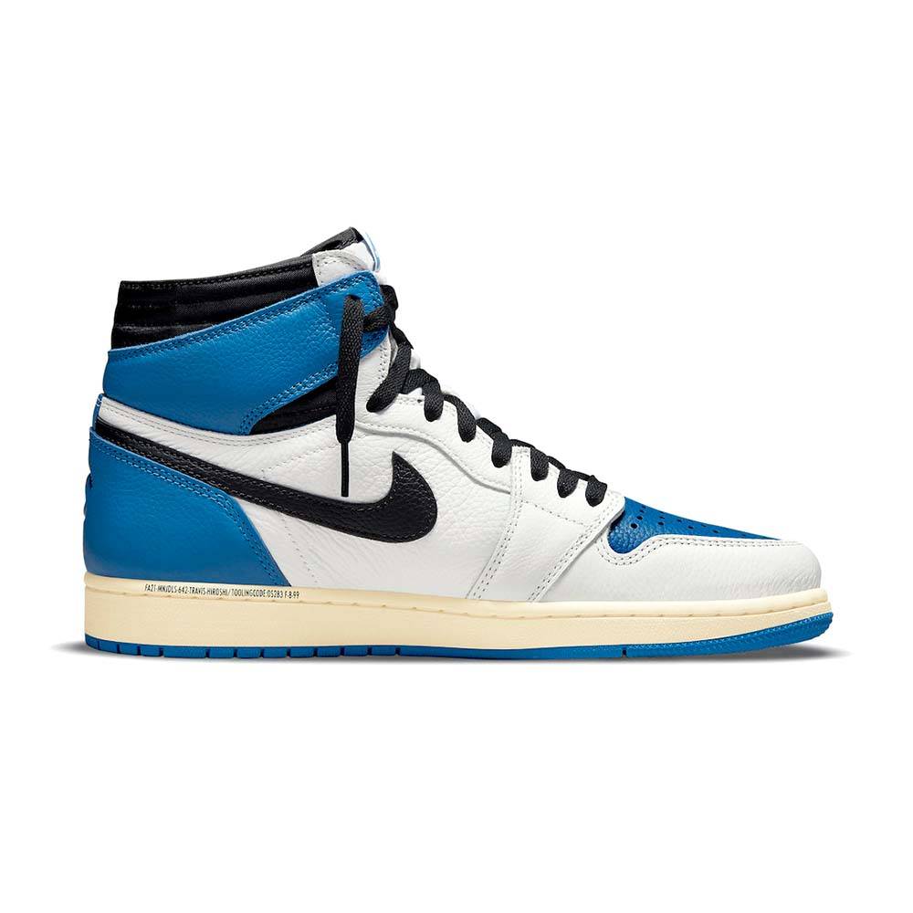 Travis Scott XFragment X Air Jordan 1 High OG SP “Military Blue”