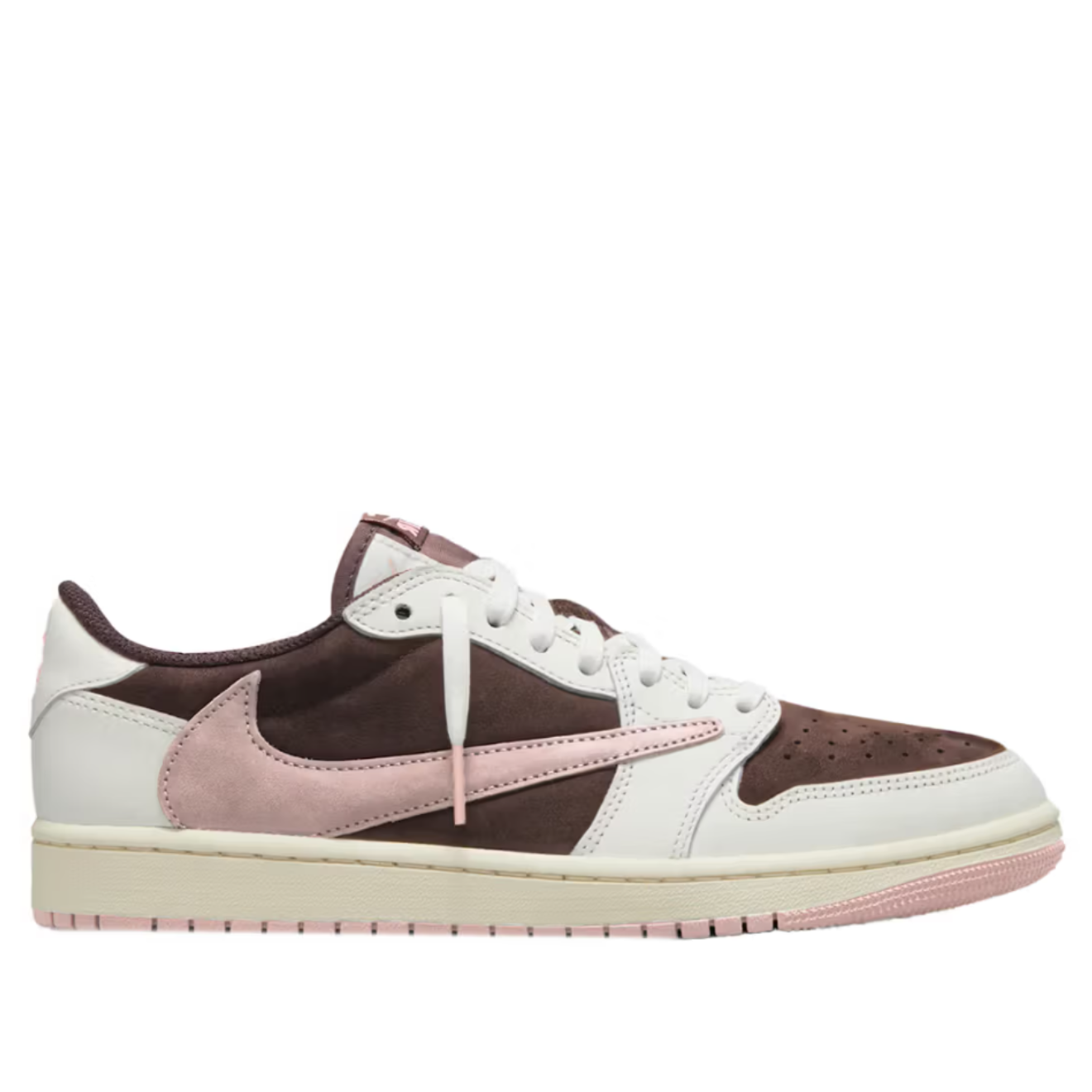 Travis Scott X Air Jordan 1 Low OG “Dark Pony/Pink Oxford“