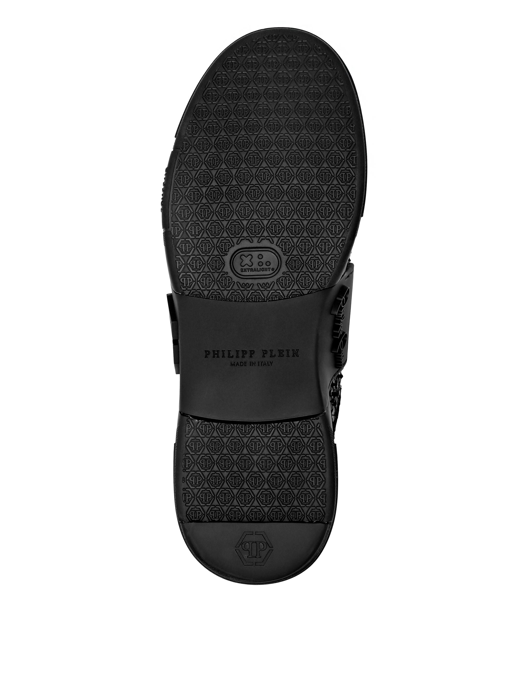 Plein Lo-Top Python Sneakers Phantom $Treet