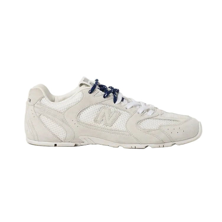 NB x Miu Miu 530 SL White suede and mesh sneakers Women