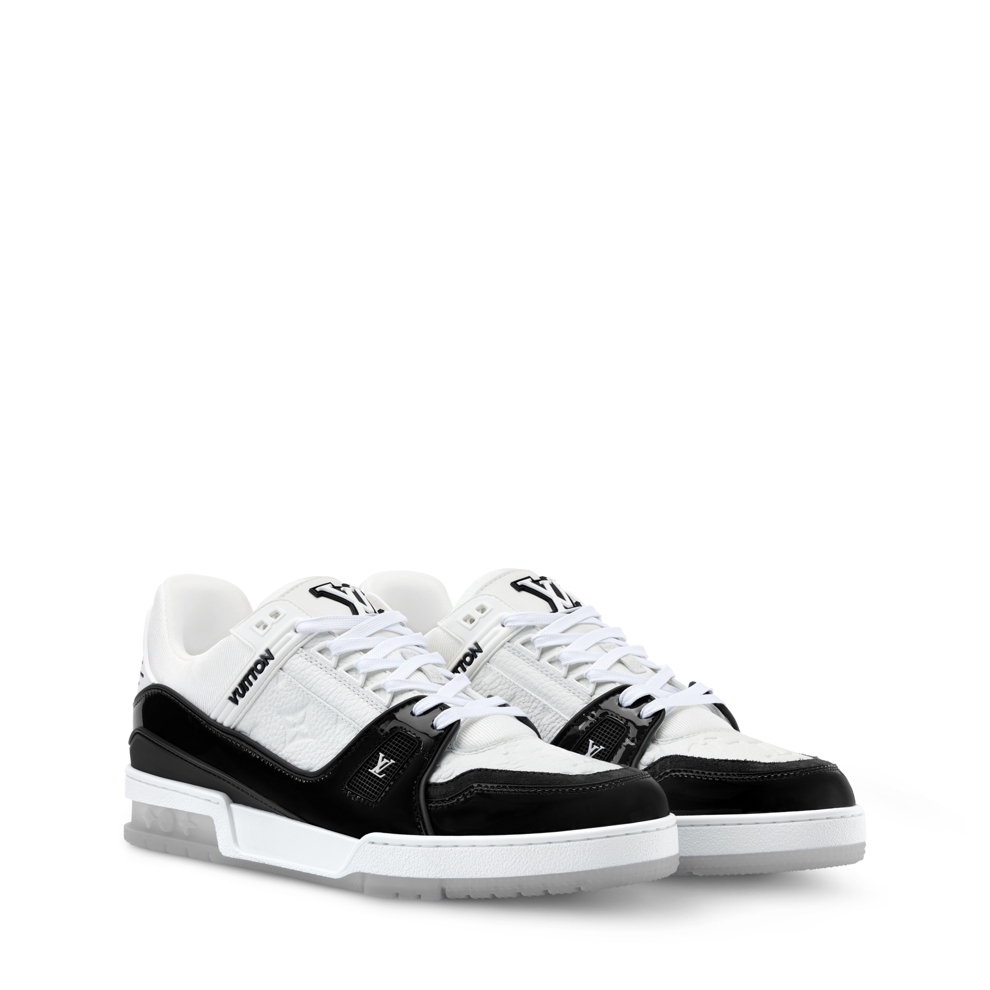 LV Trainer Sneaker White and Black