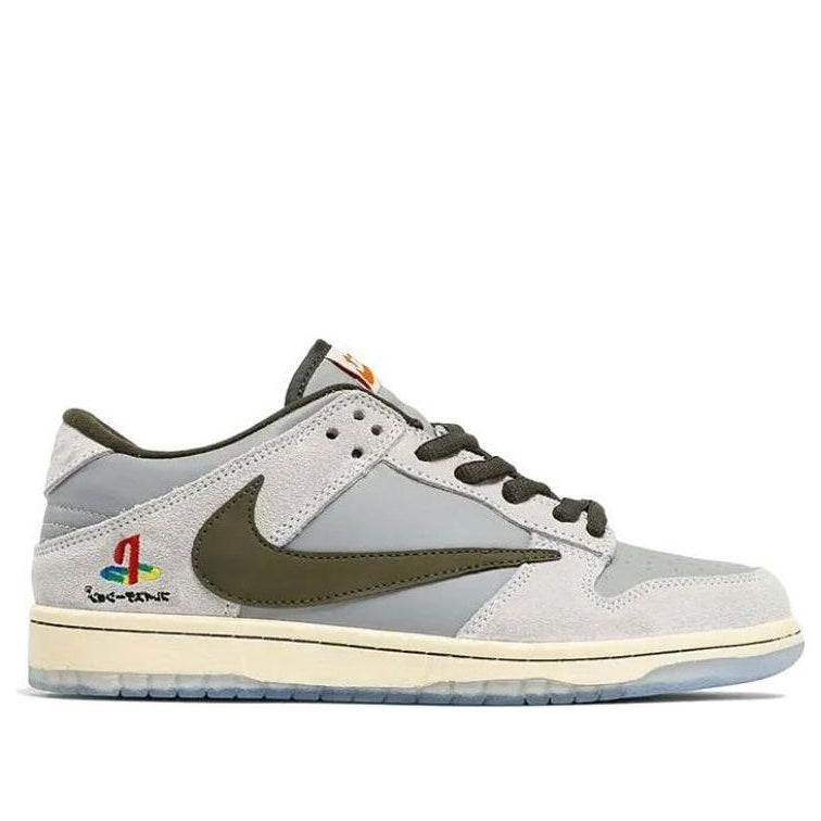 Nike X Travis Scott X PlayStation Dunk Low ‘Grey White’
