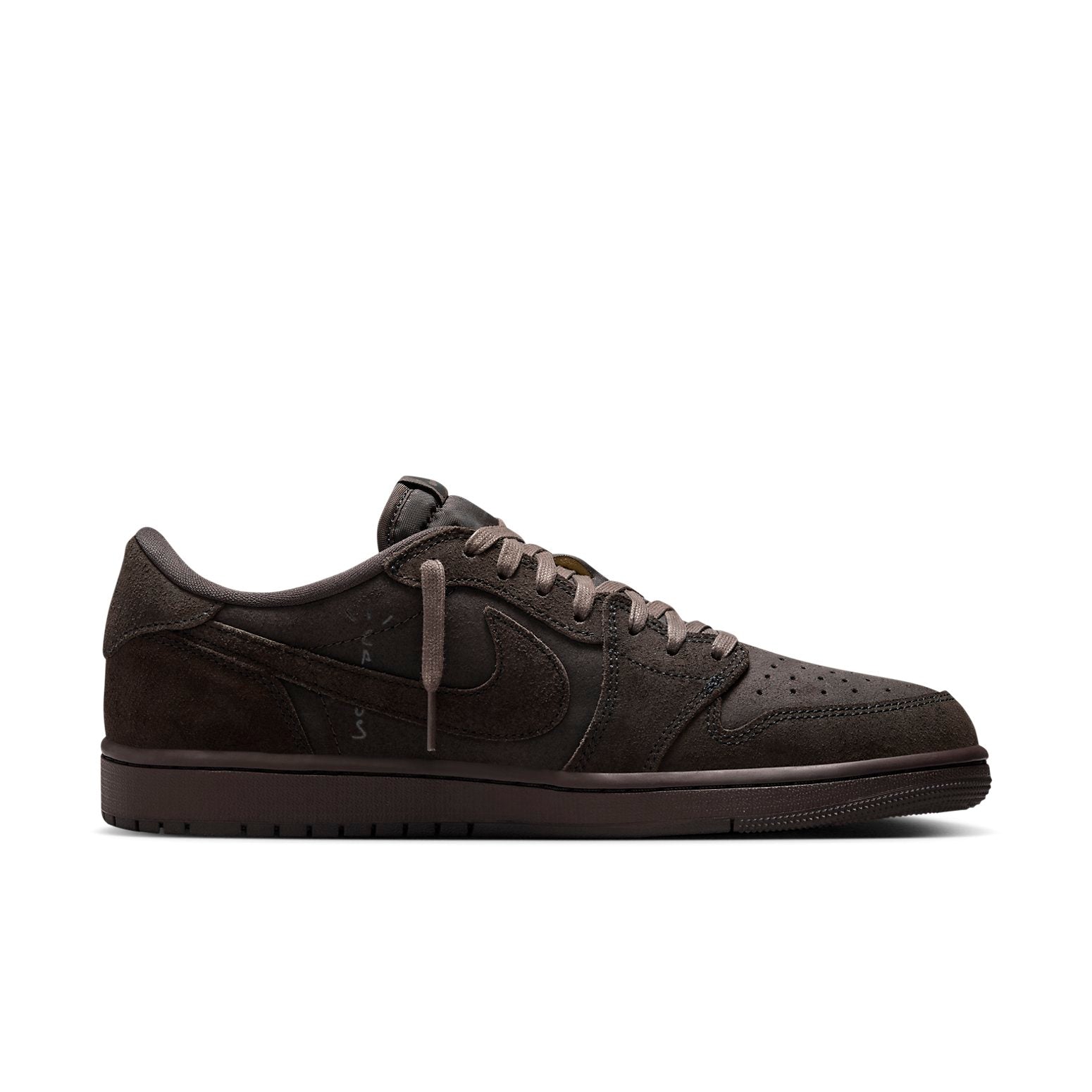 Air Jordan 1 Retro Low OG SP X Travis Scott ‘Velvet Brown’