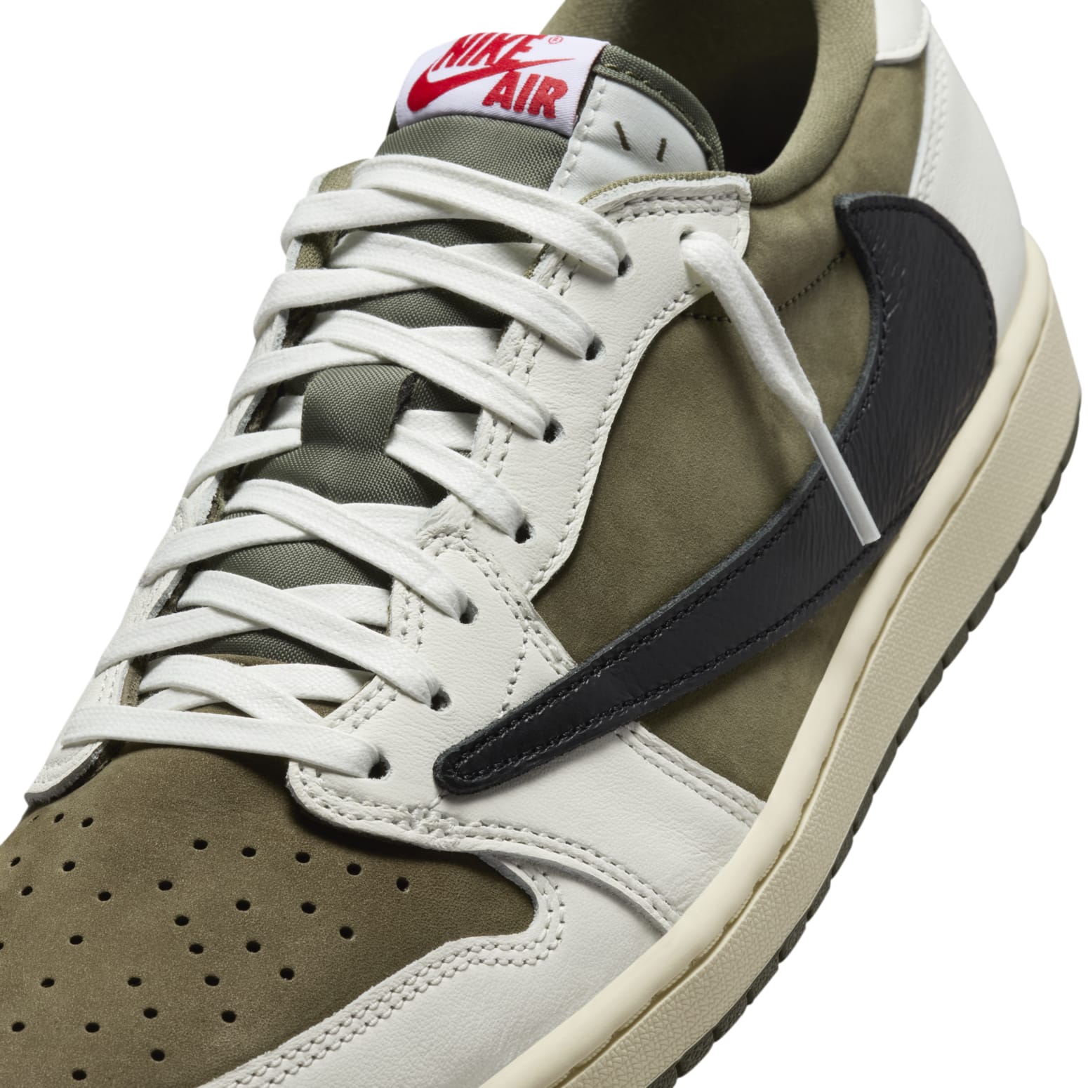 Air Jordan 1 Retro Low OG SP X Travis Scott ‘Medium Olive’