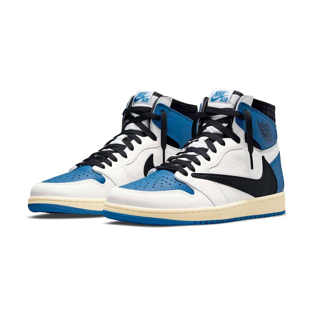 Travis Scott XFragment X Air Jordan 1 High OG SP “Military Blue”