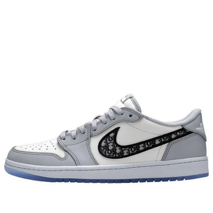 Air Jordan 1 Low X Dior ‘White Grey’